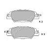 Set pastiglie freno JAPANPARTS JAPPP-318AF