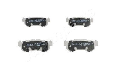 Set pastiglie freno JAPANPARTS JAPPP-W02AF