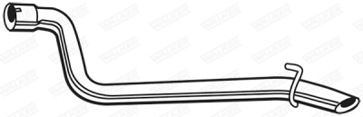 Tubo gas scarico