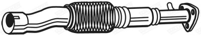 Tubo gas scarico