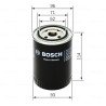 Filtro olio BOSCH 0 451 103 217