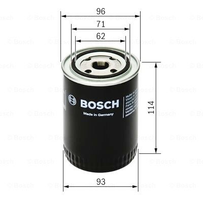 Filtro olio BOSCH 0 451 103 217