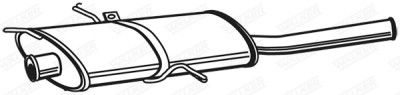 Silenziatore posteriore