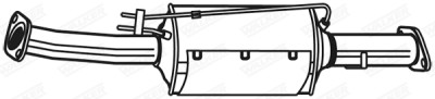 Filtro antiparticolato / particellare, Impianto gas scarico