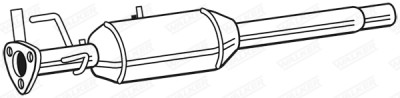 Filtro antiparticolato / particellare, Impianto gas scarico