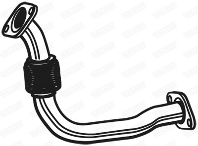Tubo gas scarico
