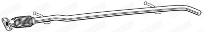 Tubo di scarico WALKER 7143
