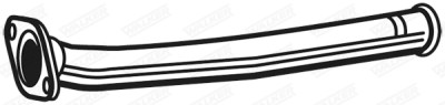 Tubo di scarico WALKER 7162