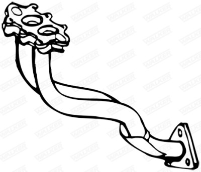 Tubo gas scarico