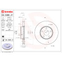 Set dischi freno BREMBO 09.C990.21