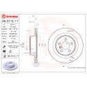 Set dischi freno BREMBO 09.D112.11