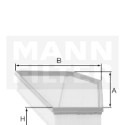 Filtro aria MANN-FILTER C 29 030
