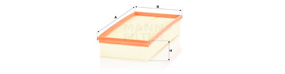 Filtro aria MANN-FILTER C 35 017