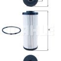 Filtro idraulico, cambio automatico MAHLE ORIGINAL HX 139D