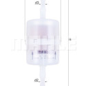 Filtro carburante MAHLE ORIGINAL KL 1022