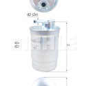 Filtro carburante MAHLE ORIGINAL KL 554D