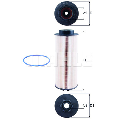Filtro carburante MAHLE ORIGINAL KX 262D