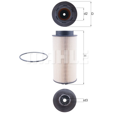 Filtro carburante MAHLE ORIGINAL KX 264D