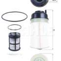 Filtro carburante MAHLE ORIGINAL KX 406KIT