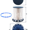 Filtro carburante MAHLE ORIGINAL KX 493D