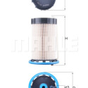 Filtro carburante MAHLE ORIGINAL KX 592