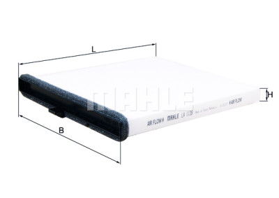 Filtro aria abitacolo MAHLE ORIGINAL LA 1139