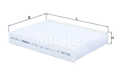 Filtro aria abitacolo MAHLE ORIGINAL LA 1174