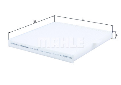 Filtro aria abitacolo MAHLE ORIGINAL LA 1175