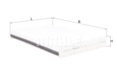 Filtro aria abitacolo MAHLE ORIGINAL LA 1198