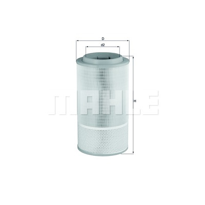 Filtro aria MAHLE ORIGINAL LX 1024