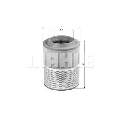 Filtro aria MAHLE ORIGINAL LX 1072