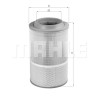 Filtro aria MAHLE ORIGINAL LX 1276