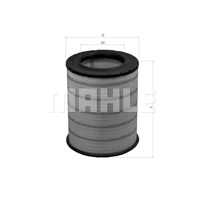 Filtro aria MAHLE ORIGINAL LX 1281