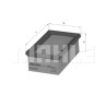 Filtro aria MAHLE ORIGINAL LX 1293