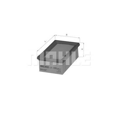 Filtro aria MAHLE ORIGINAL LX 1293