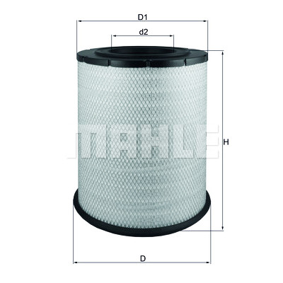 Filtro aria MAHLE ORIGINAL LX 1587