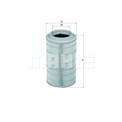 Filtro aria MAHLE ORIGINAL LX 1789