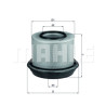 Filtro aria MAHLE ORIGINAL LX 263