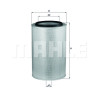 Filtro aria MAHLE ORIGINAL LX 273