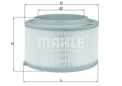 Filtro aria MAHLE ORIGINAL LX 3458