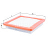 Filtro aria MAHLE ORIGINAL LX 4066