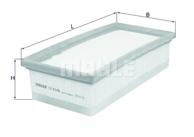 Filtro aria MAHLE ORIGINAL LX 4149