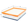 Filtro aria MAHLE ORIGINAL LX 4154