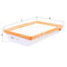 Filtro aria MAHLE ORIGINAL LX 4333