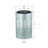 Filtro aria MAHLE ORIGINAL LX 436