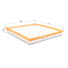 Filtro aria MAHLE ORIGINAL LX 4403