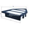 Filtro aria MAHLE ORIGINAL LX 4405