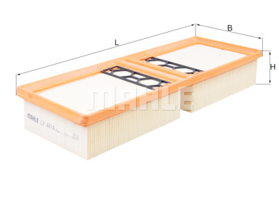 Filtro aria MAHLE ORIGINAL LX 4414