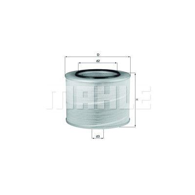 Filtro aria MAHLE ORIGINAL LX 506