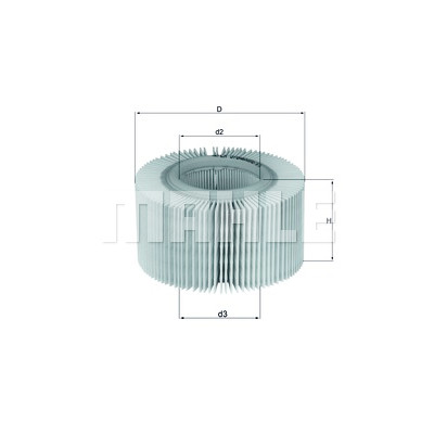 Filtro aria MAHLE ORIGINAL LX 578